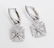 Hidalgo Pair of Lady's 18k Diamond Maltese Cross