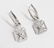 Hidalgo Pair of Lady's 18k Diamond Maltese Cross - 2