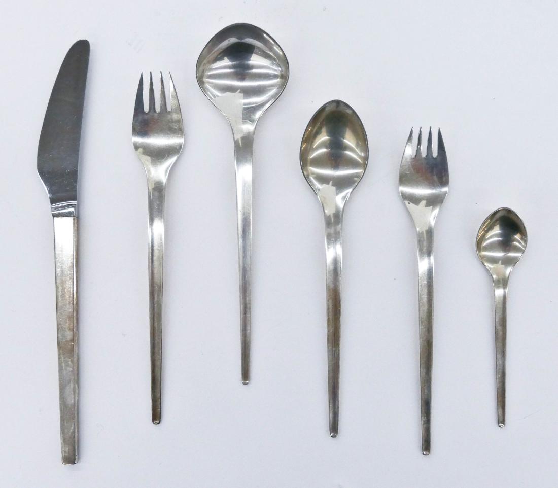 89pc Georg Jensen ''Argo'' (Frigat) Modernist Sterling (1 of 5)