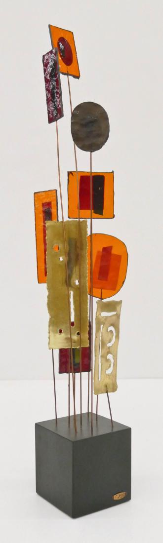 C. Jere Abstract 1967 Table Sculpture 23''x4''. Vintage (1 of 2)