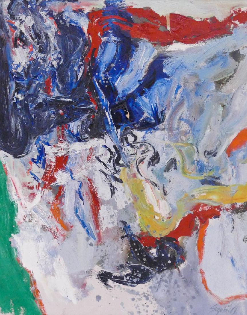 James Suzuki (b.1933 American) Untitled Abstraction (1 of 4)