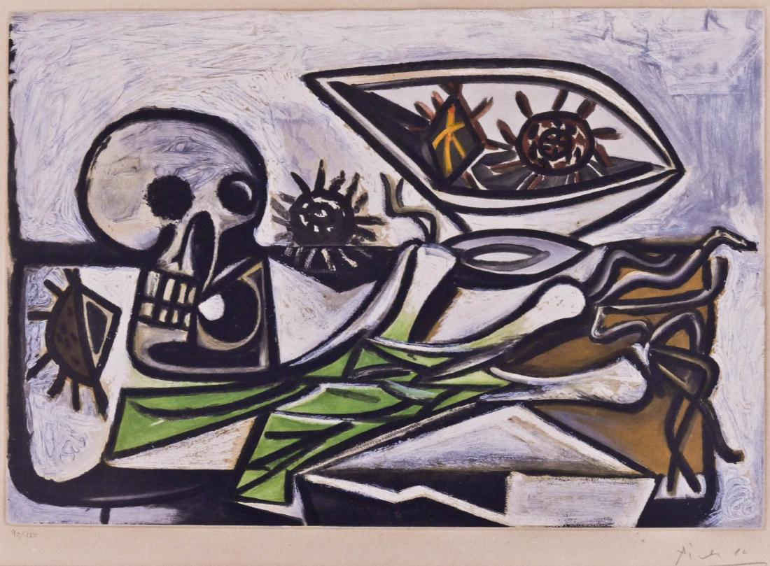 Pablo Picasso (1881-1973 Spanish) ''Nature Morte au (1 of 5)