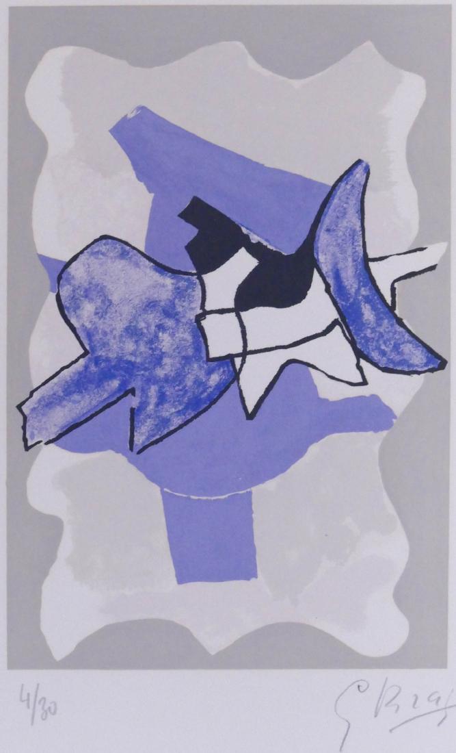Georges Braque (1882-1963 French) ''La Nuit, La Faim'' (1 of 3)