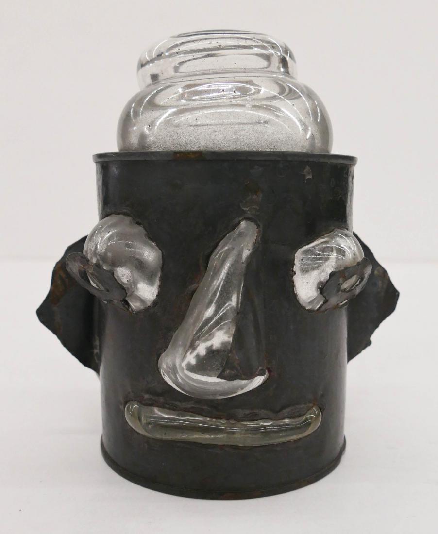 Hank Murta Adams (b.1956 American) Face Vase 2012 Blown (1 of 3)