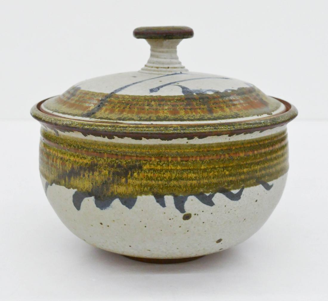 Robert Sperry (1927-1998 Washington) Covered Bowl (1 of 2)