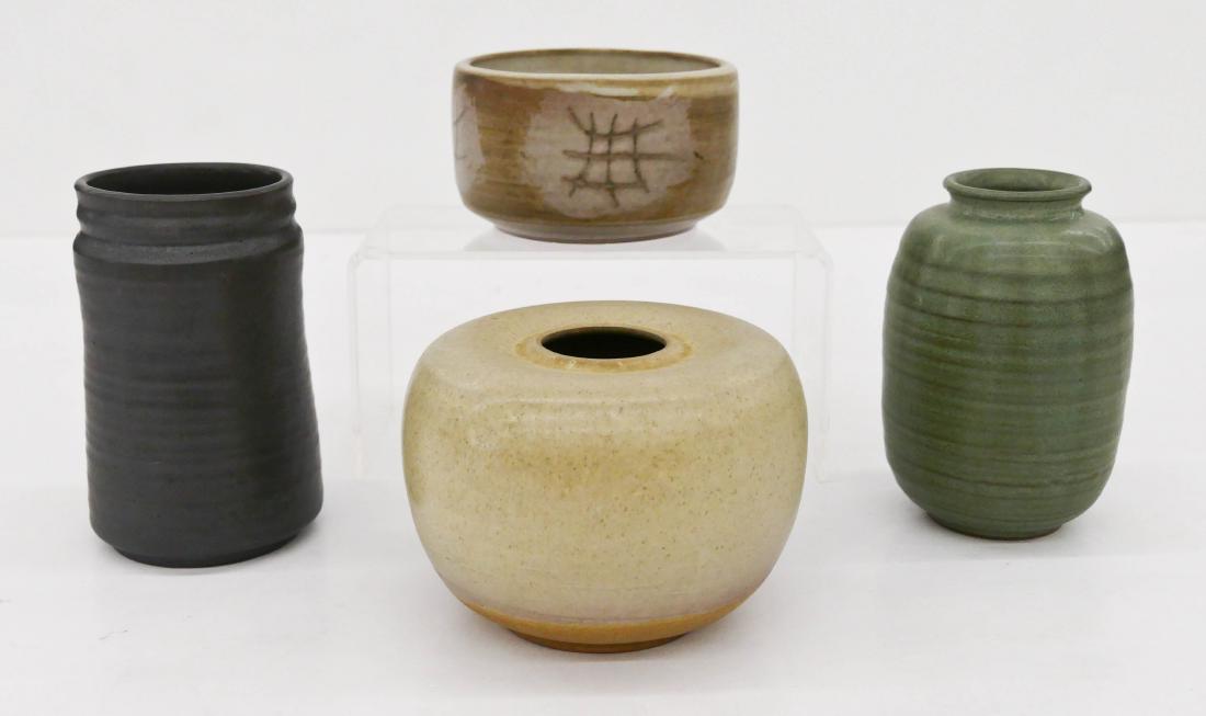 4pc Virginia Weisel (1923-2017 Washington) Solid Color (1 of 2)