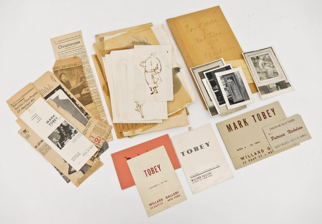 Patricia K. Nicholson (1894-1978 Washington) Sketchbook (1 of 2)