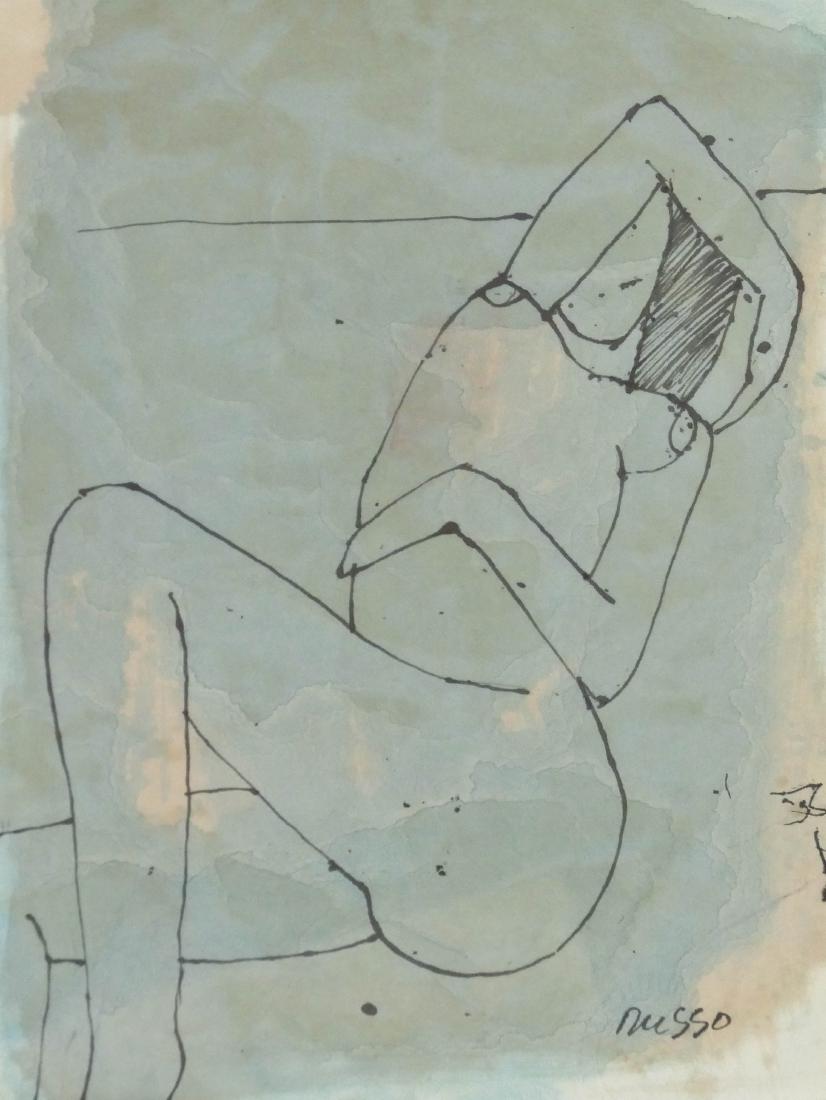 Michele Russo (1909-2004 Oregon) ''Drawing #6'' 1992 (1 of 2)