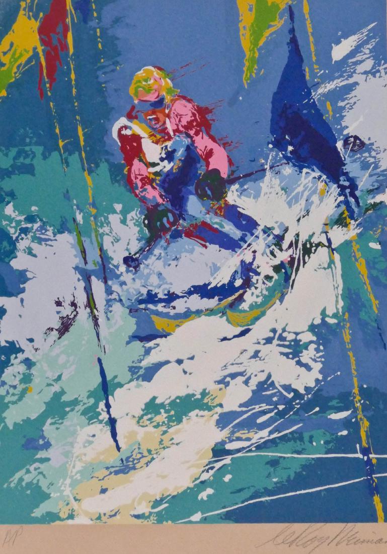 LeRoy Neiman (1921-2012 American) ''Innsbruck'' 1973 (1 of 2)