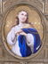 Gothic Revival Porcelain Plaque Holy Water Font - 2