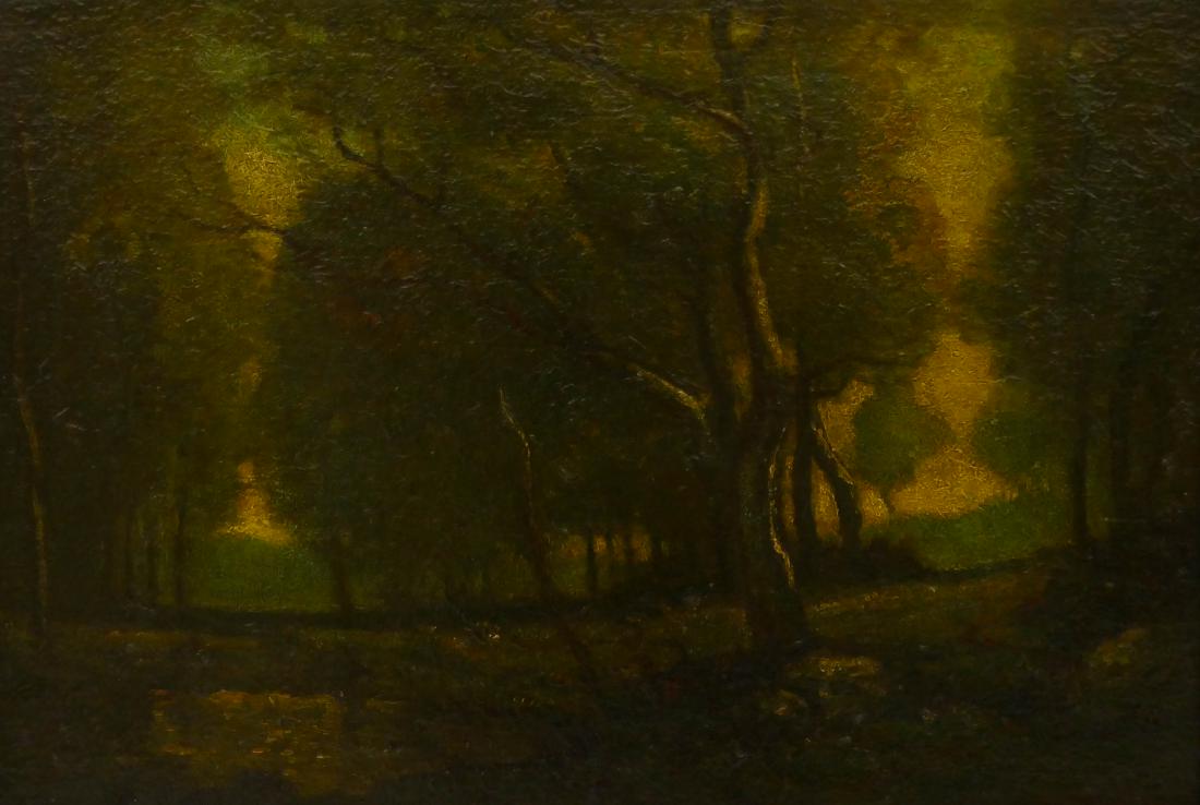 Henry Ranger (1858-1916 American) Forest Landscape 1912 (1 of 4)