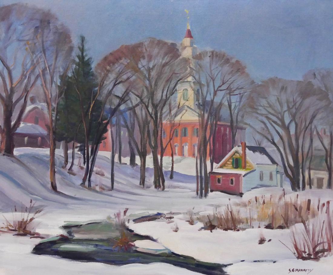 Stephen Maniatty (1910-1984 American) New England (1 of 2)
