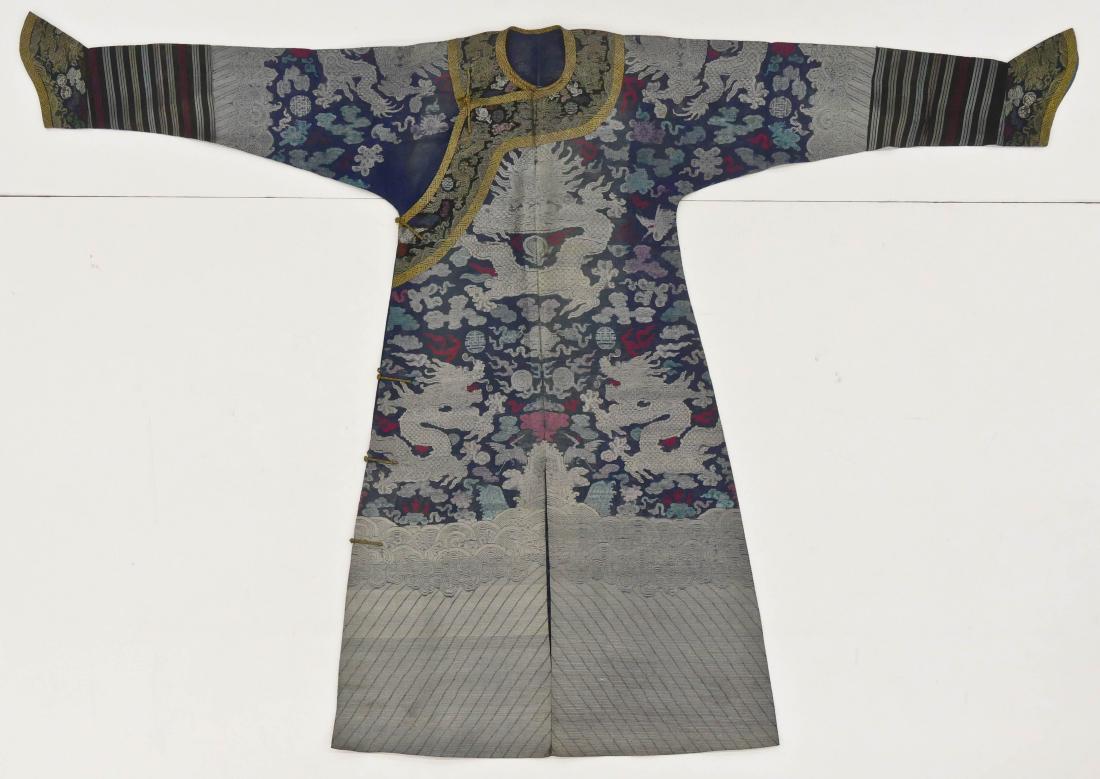 Chinese Imperial Dragon Summer Court Robe 53''x76''. A (1 of 6)