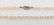 Lady's 14k White Pearl Necklace 24''. Includes (74) - 2