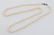 Lady's 14k White Pearl Necklace 24''. Includes (74) - 3