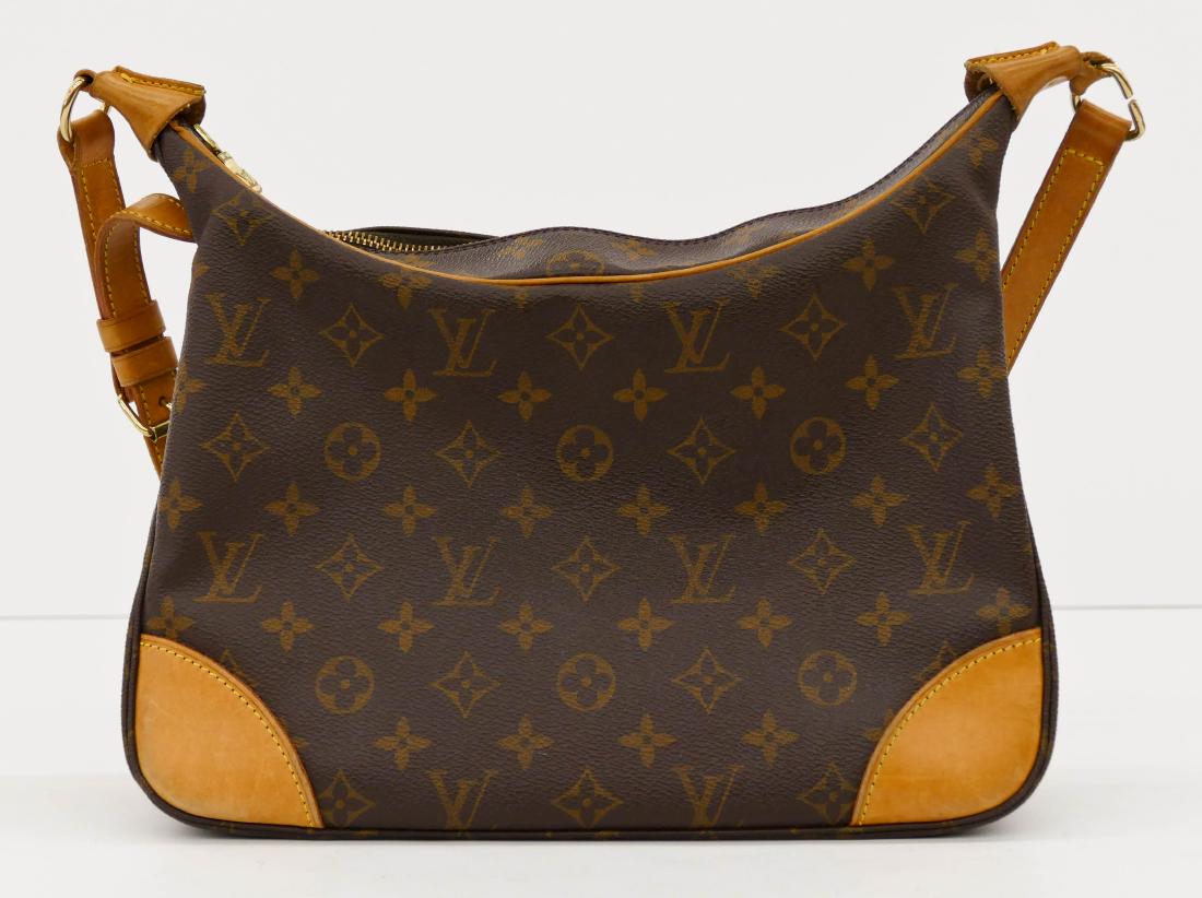 Louis Vuitton Brown Monogram Leather Handbag (1 of 3)