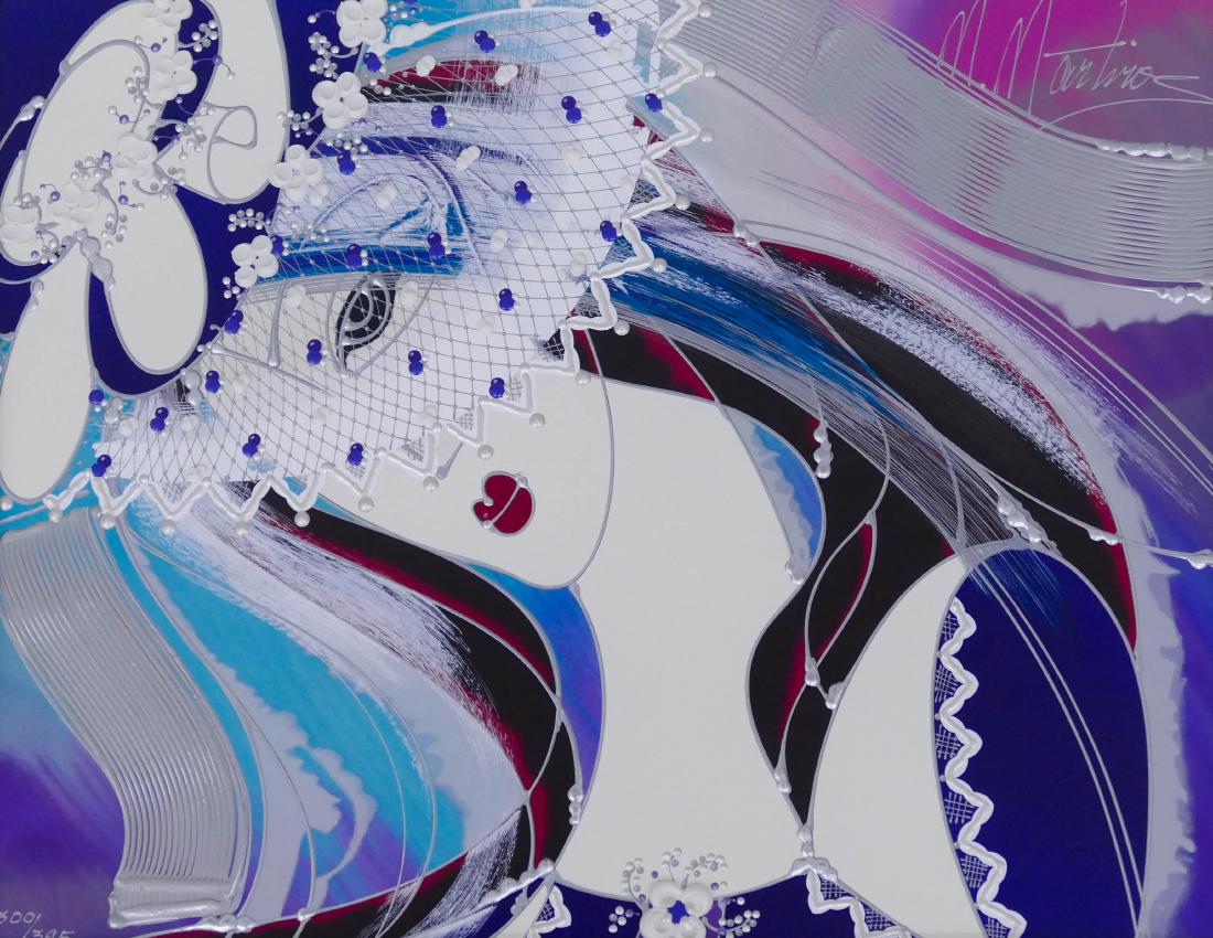 Martiros Manoukian ''Veiled Beauty'' Embellished (1 of 2)