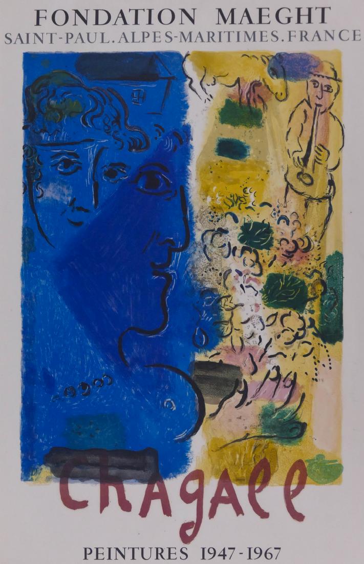 Marc Chagall ''Peintures 1947-1967'' Foundation Maeght (1 of 2)