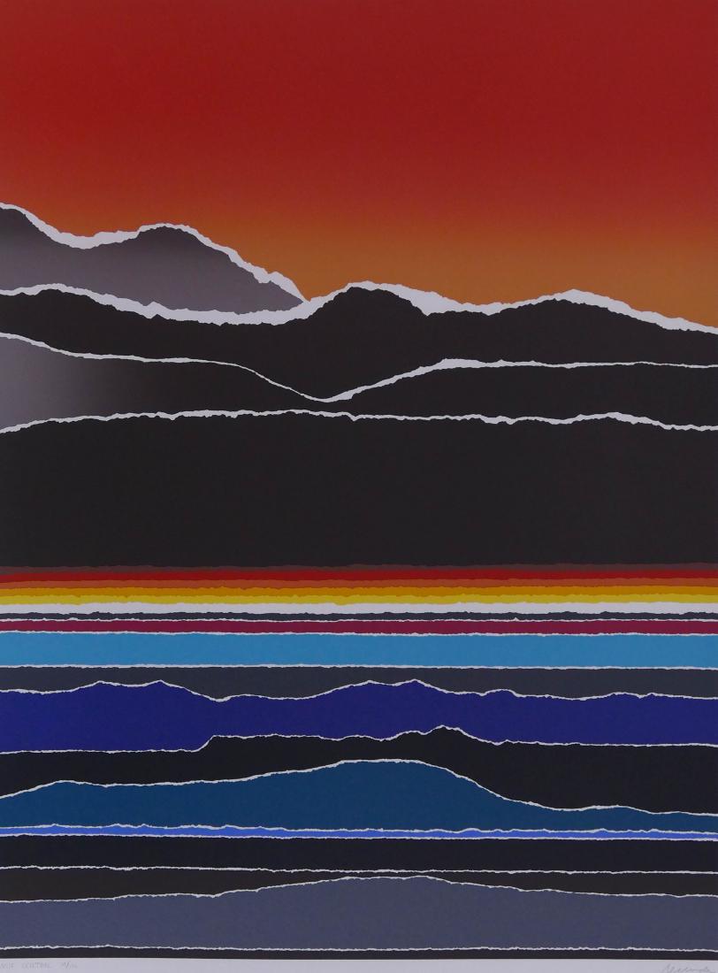 Arthur Secunda (b.1927 New York) ''Massif Central'' (1 of 3)