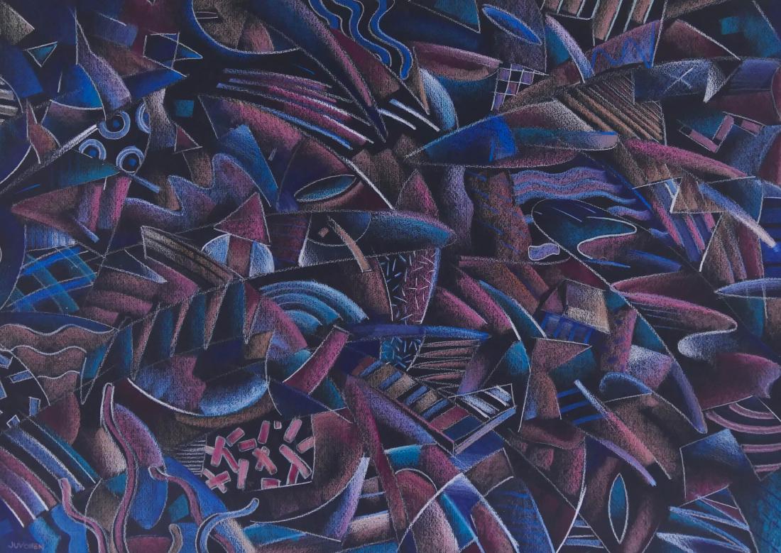 Peter Juvonen (b.1951 Washington) Untitled Pastel on (1 of 2)