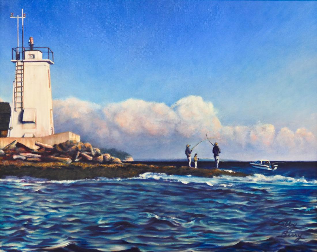 Libby Berry (1943-2016 Washington) ''Far From the (1 of 3)