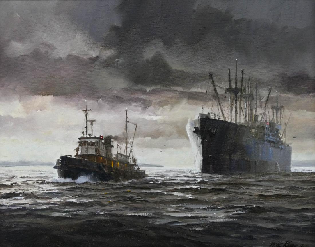 William E. Ryan (b.1936 Washington) ''Sea Cloud'' 1979 (1 of 2)