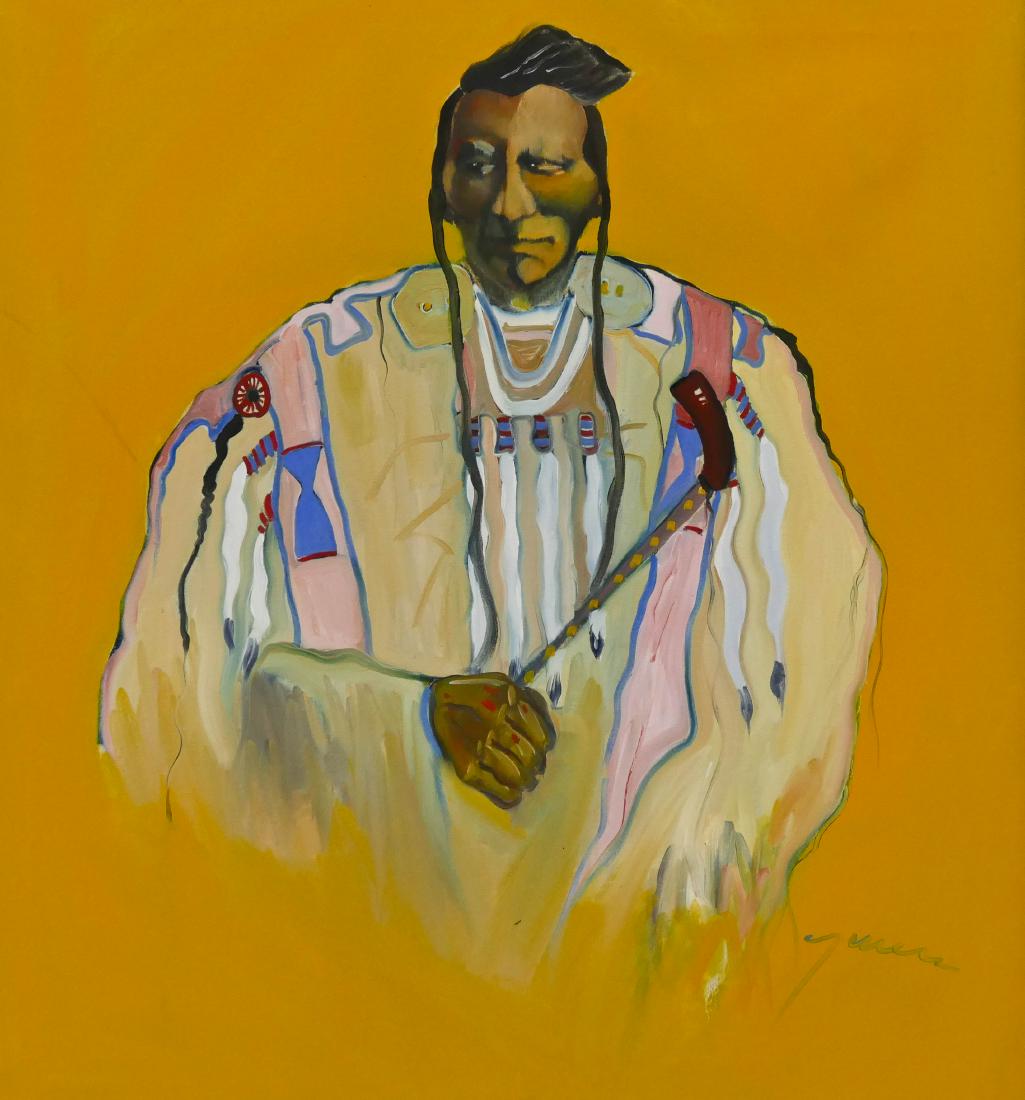 C.J. Wells (b.1952 New Mexico) ''On the Ground (1 of 3)