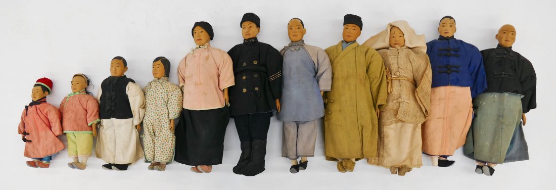 11pc Chinese Door of Hope Missionary Dolls 7" to 12" Ea (1 of 5)