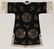Chinese Forbidden Stitch Silk Embroidered Robe 41"x45". - 3