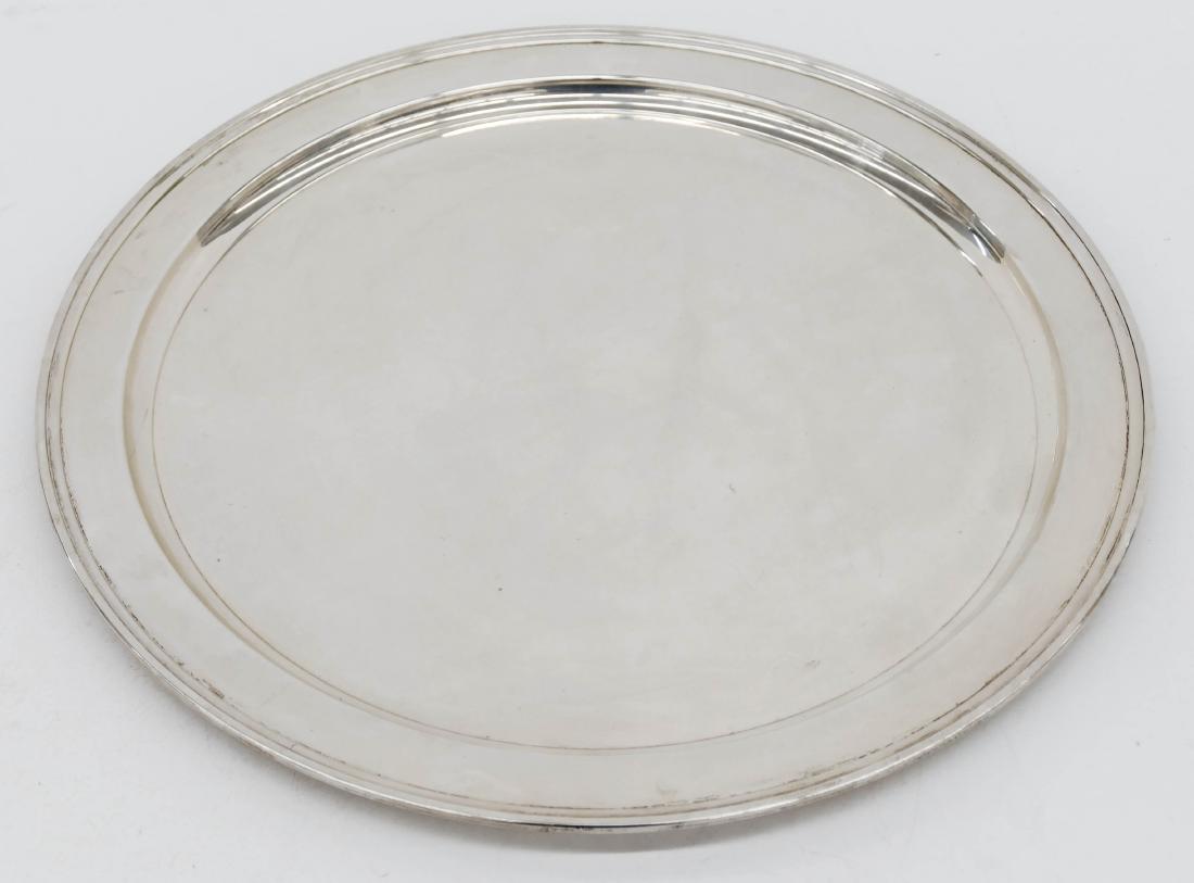Tiffany & Co. Sterling Silver Cocktail Tray 15''. A (1 of 2)