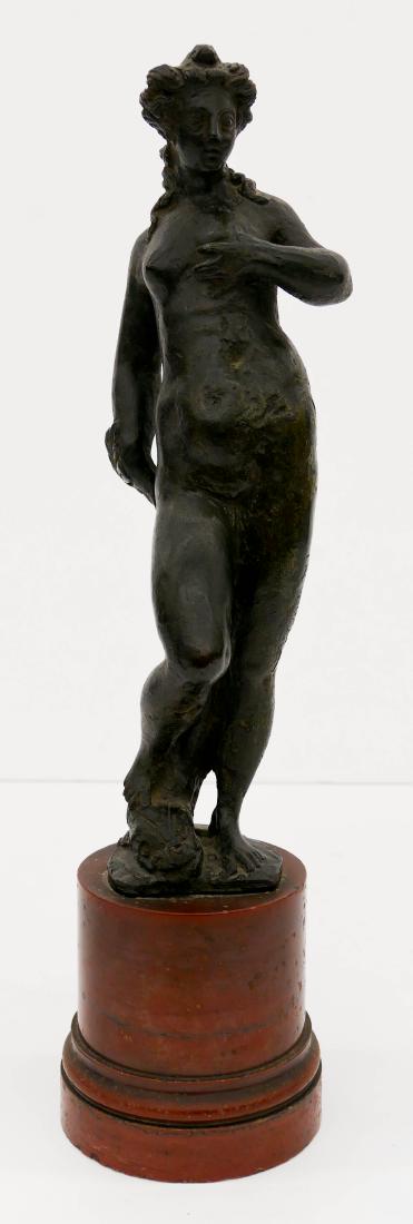 Antique Greek Aphrodite Female Bronze Sculpture on (1 of 5)