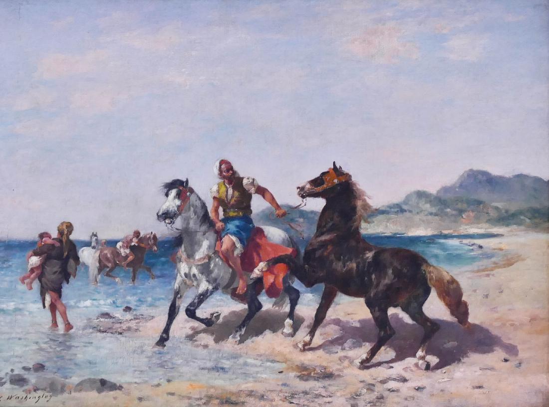 Georges Washington (1827-1910 French) ''Arabian (1 of 5)