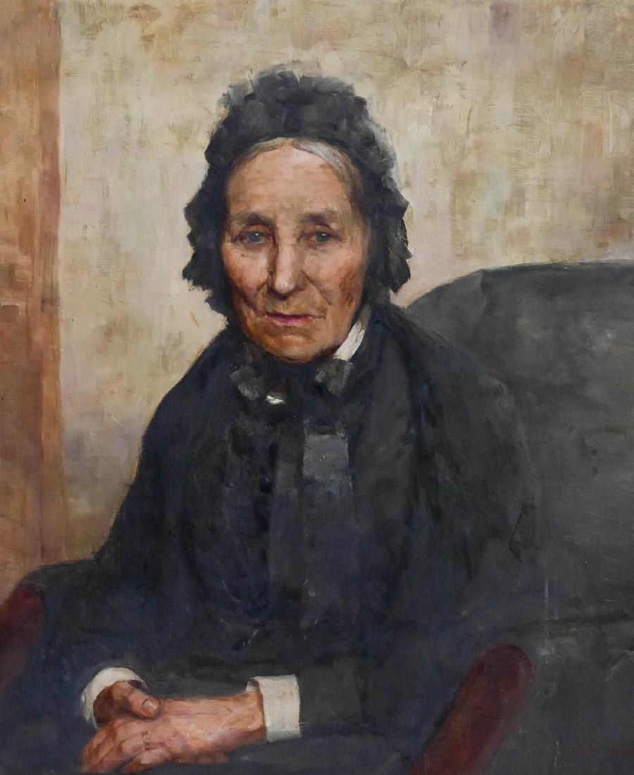 James Alick Riddell (1858-1928 British) ''Portrait'' (1 of 3)