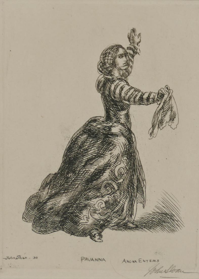 John Sloan (1871-1951 American) ''Pavanna'' 1930 (1 of 2)