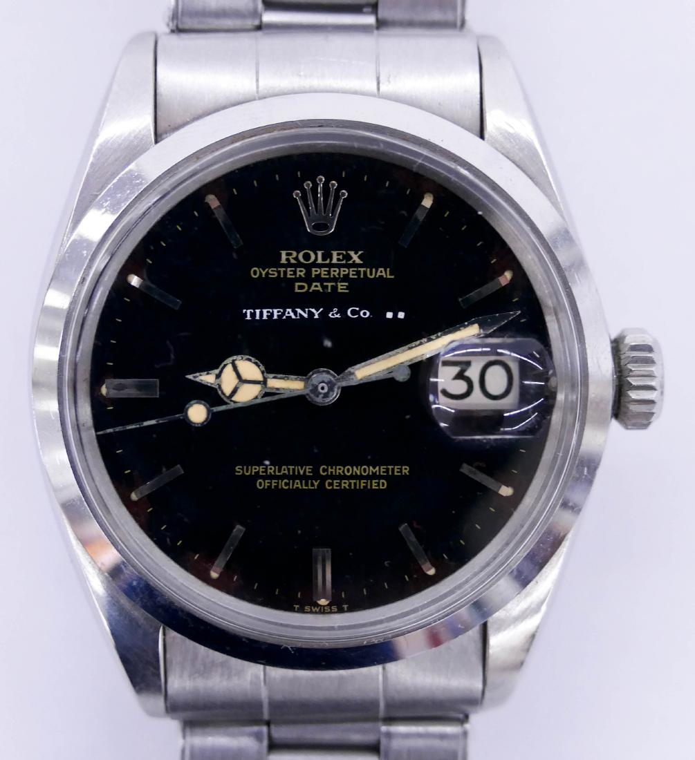 Vintage rolex online tiffany & co