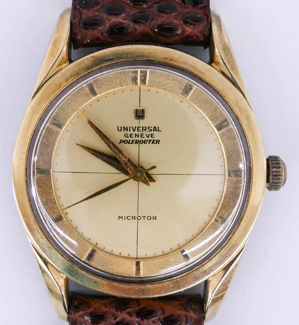 Vintage Universal 14k Polerouter Wrist Watch. Automatic (1 of 3)