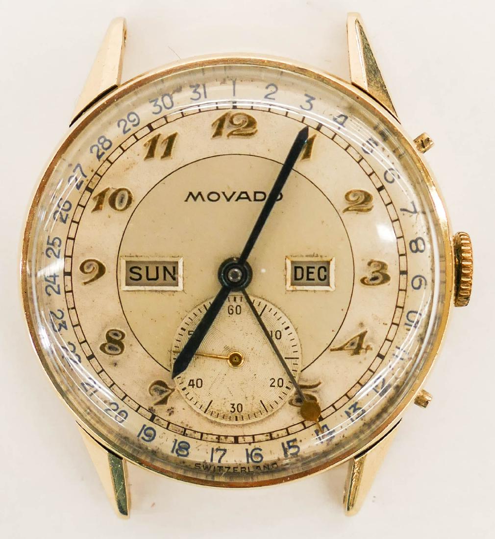 Vintage Movado 14k Gold Chronometer Wrist Watch. (1 of 3)