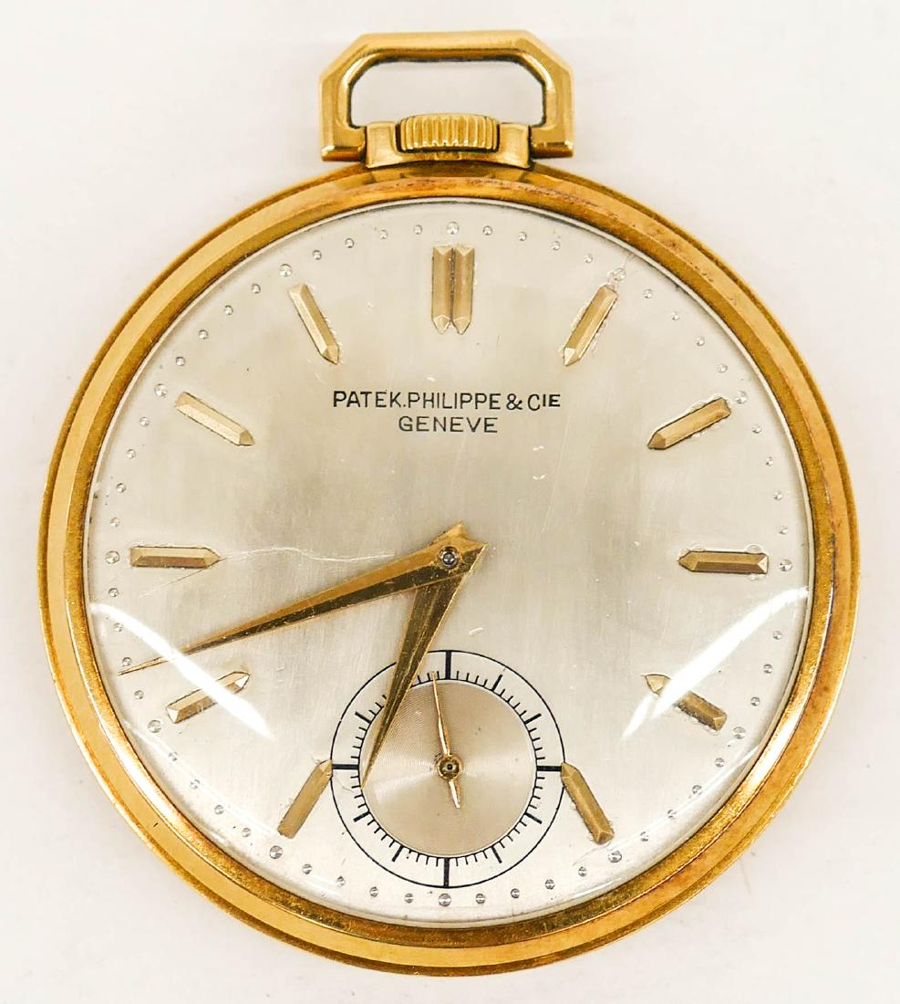 18k Patek Philippe Gold Pocket Watch Size 6s. Manual 18 (1 of 4)
