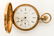 14k Elgin Model 1 Gold Pocket Watch Size 8s. Manual 11