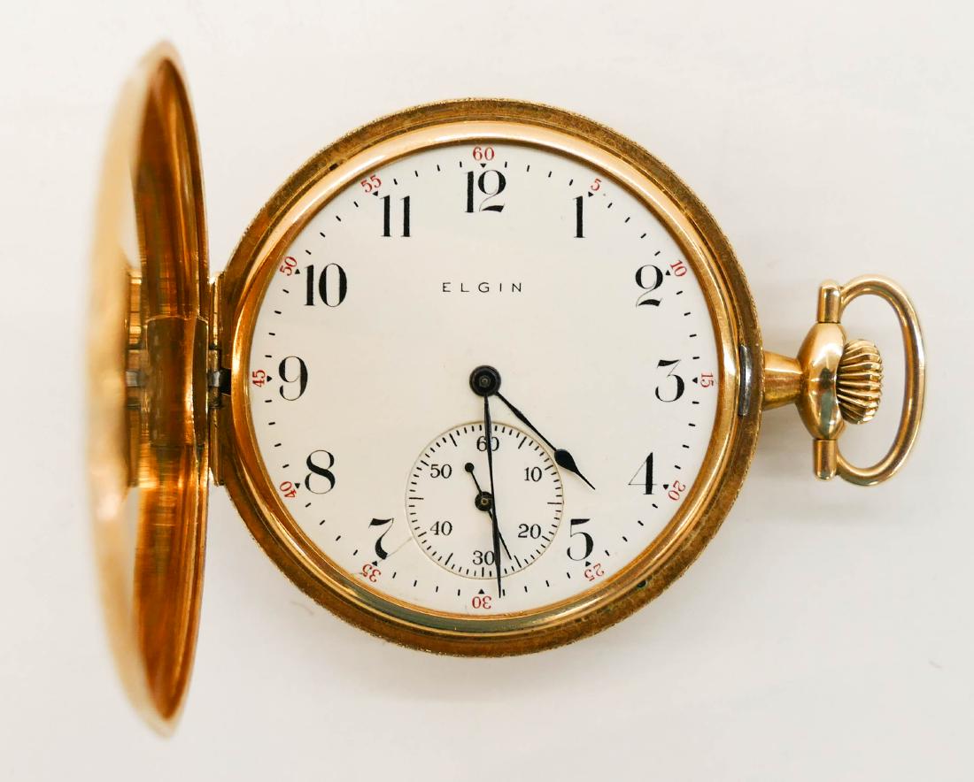 14k Elgin Model 2 Gold Pocket Watch Size 12s. Manual 17 Oct 04, 2018