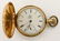 14k Elgin Model 1 Gold Pocket Watch Size 6s. Manual 15