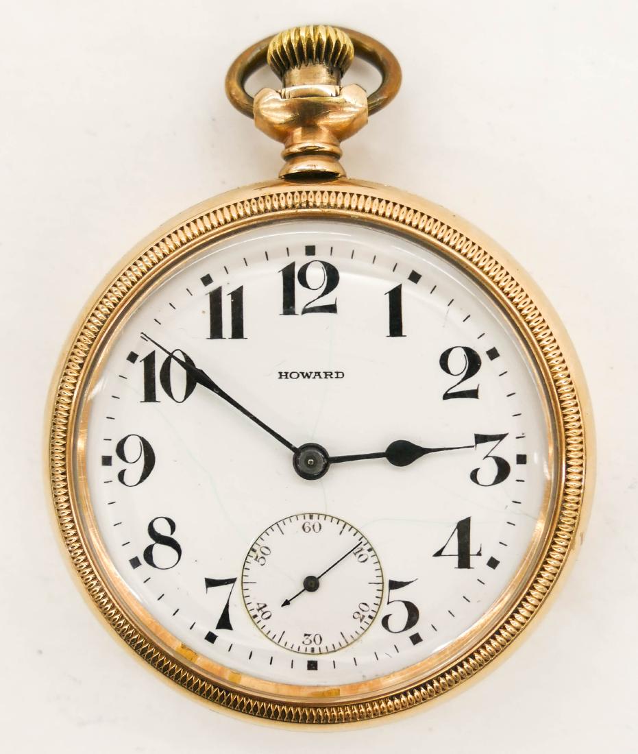Howard Series 11 Railroad Chronometer Pocket Watch.