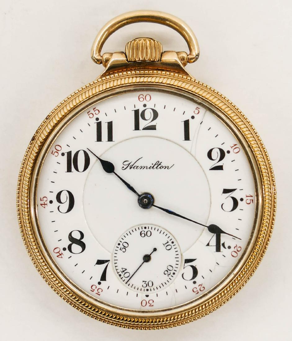 Hamilton 992 21 Jewel Pocket Watch Size 16s. Serial
