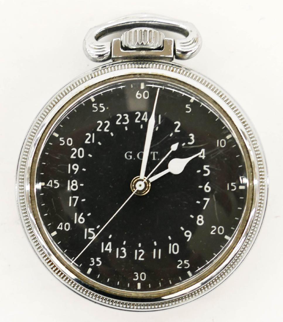 Hamilton 4992B Military Pocket Watch Size 16s. Manual (1 of 2)