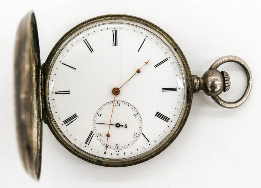 Antique T.F. Cooper London Sterling Pocket Watch. Key (1 of 5)