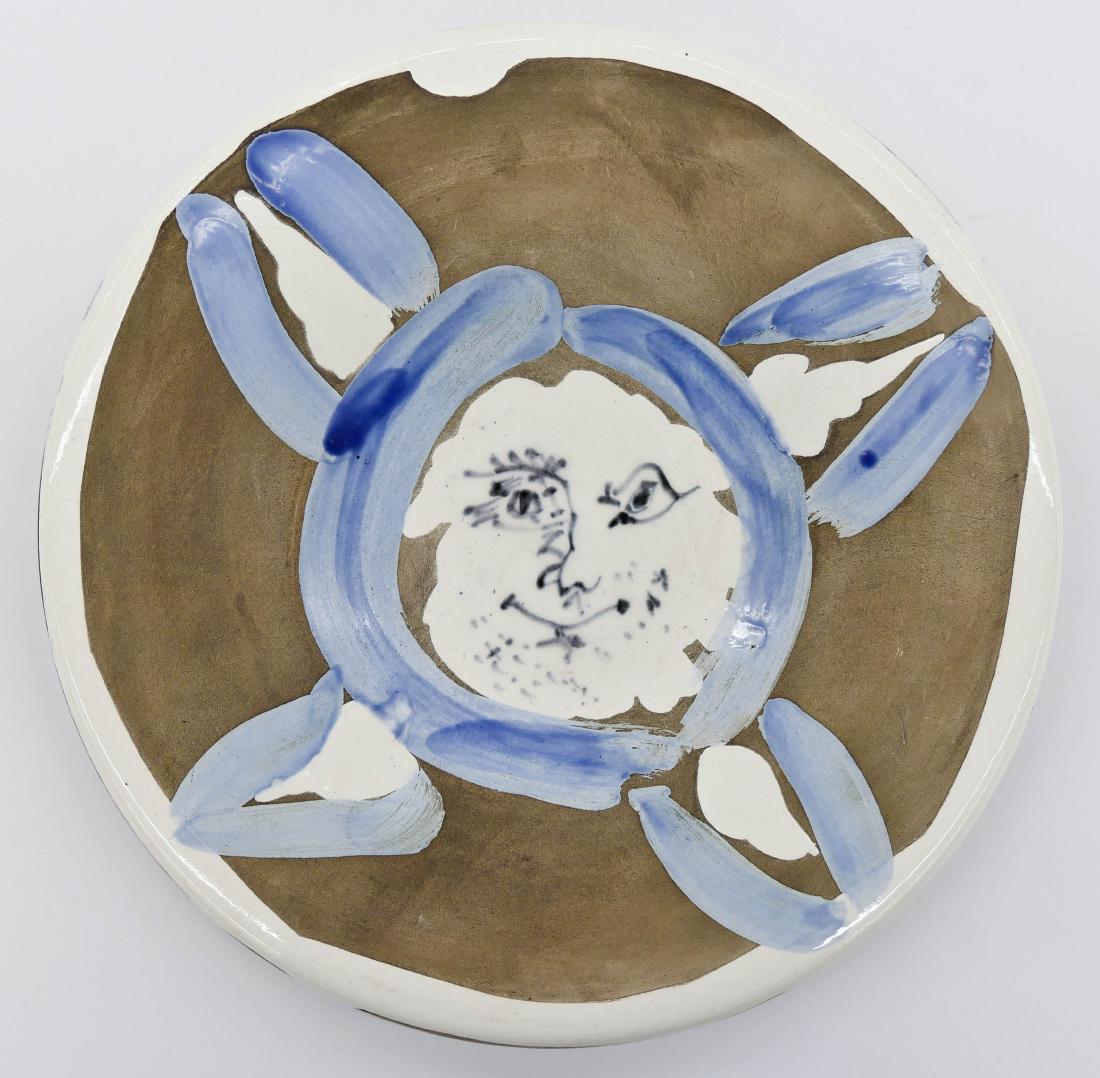 Pablo Picasso (1881-1973 Spanish) ''Visage No.72'' 1963 (1 of 4)