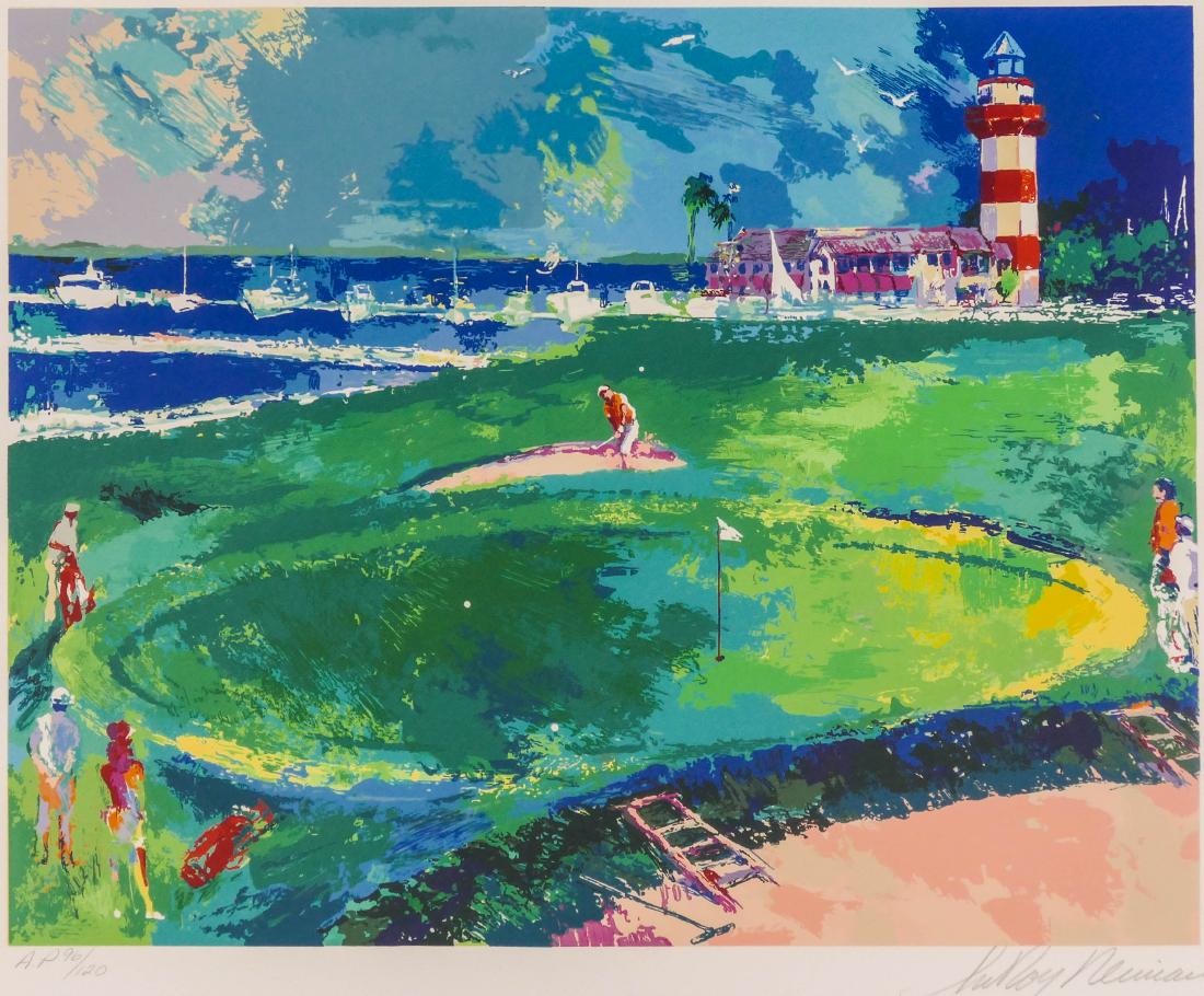 LeRoy Neiman ''18th at Harbour Town'' 1992 Screenprint (1 of 2)