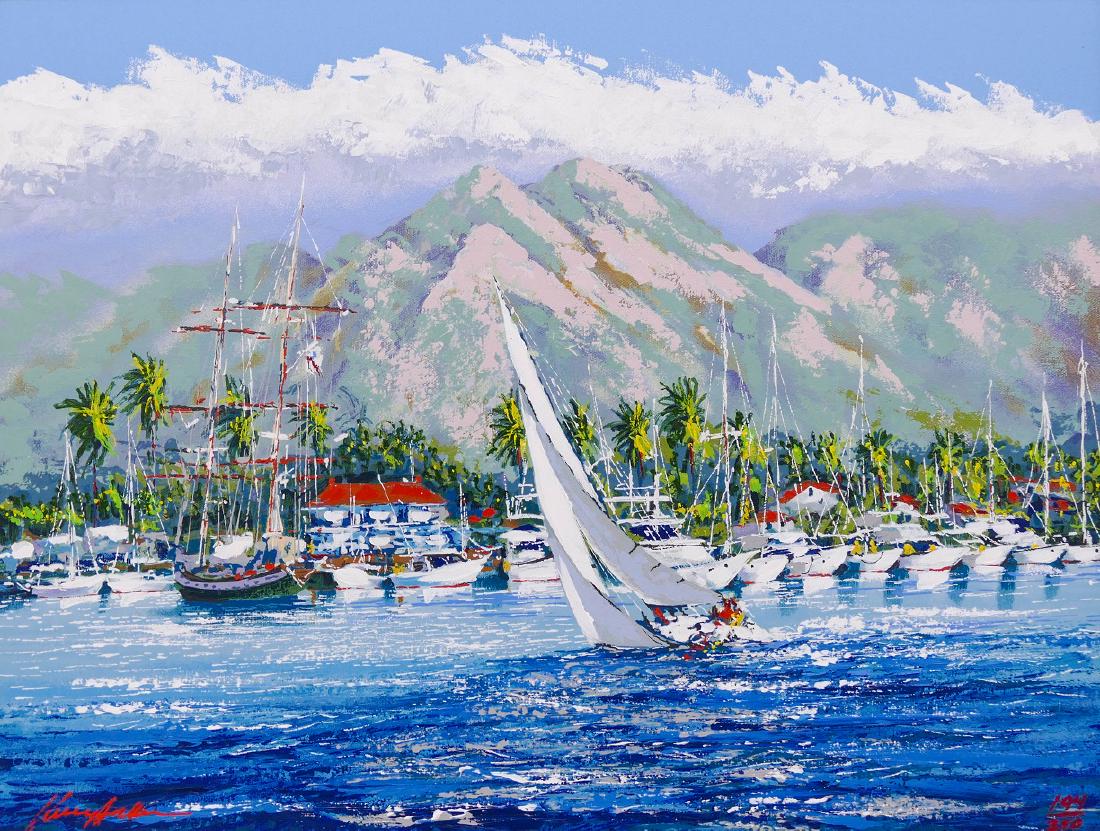 Kerry Hallam ''Moana Makani'' (Ocean Breeze) 2001 (1 of 2)