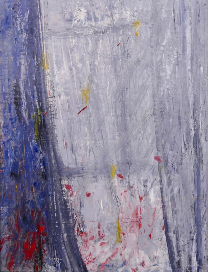 William Ivey (1919-1992 Washington) Untitled Blue and (1 of 3)