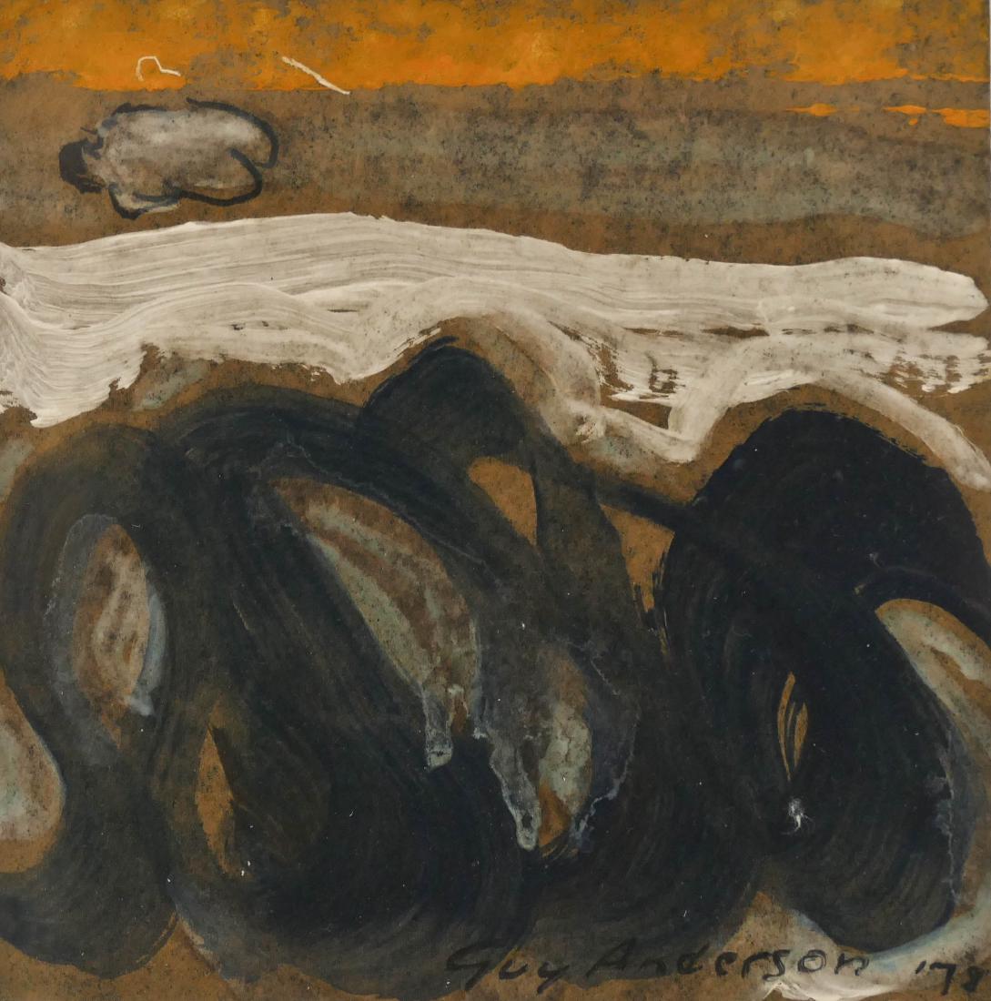 Guy Anderson (1906-1998 Washington) ''Man and Sea #5'' (1 of 3)